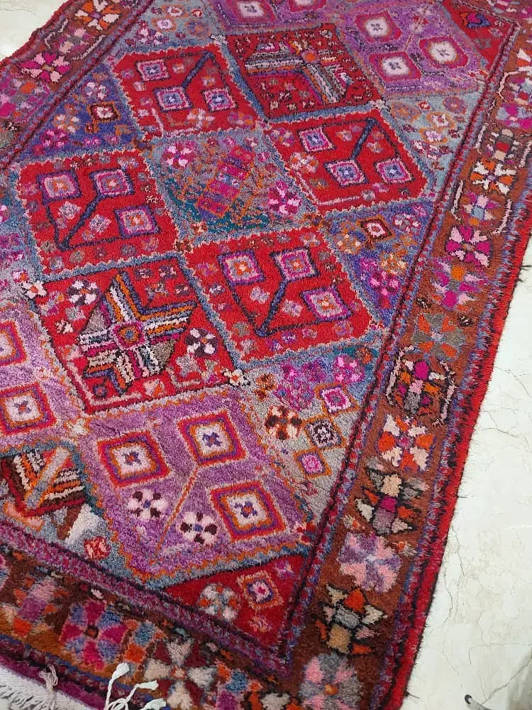 قالی دست باف ایرانی با 45 سال قدمت.|فرش|آبادان, |دیوار