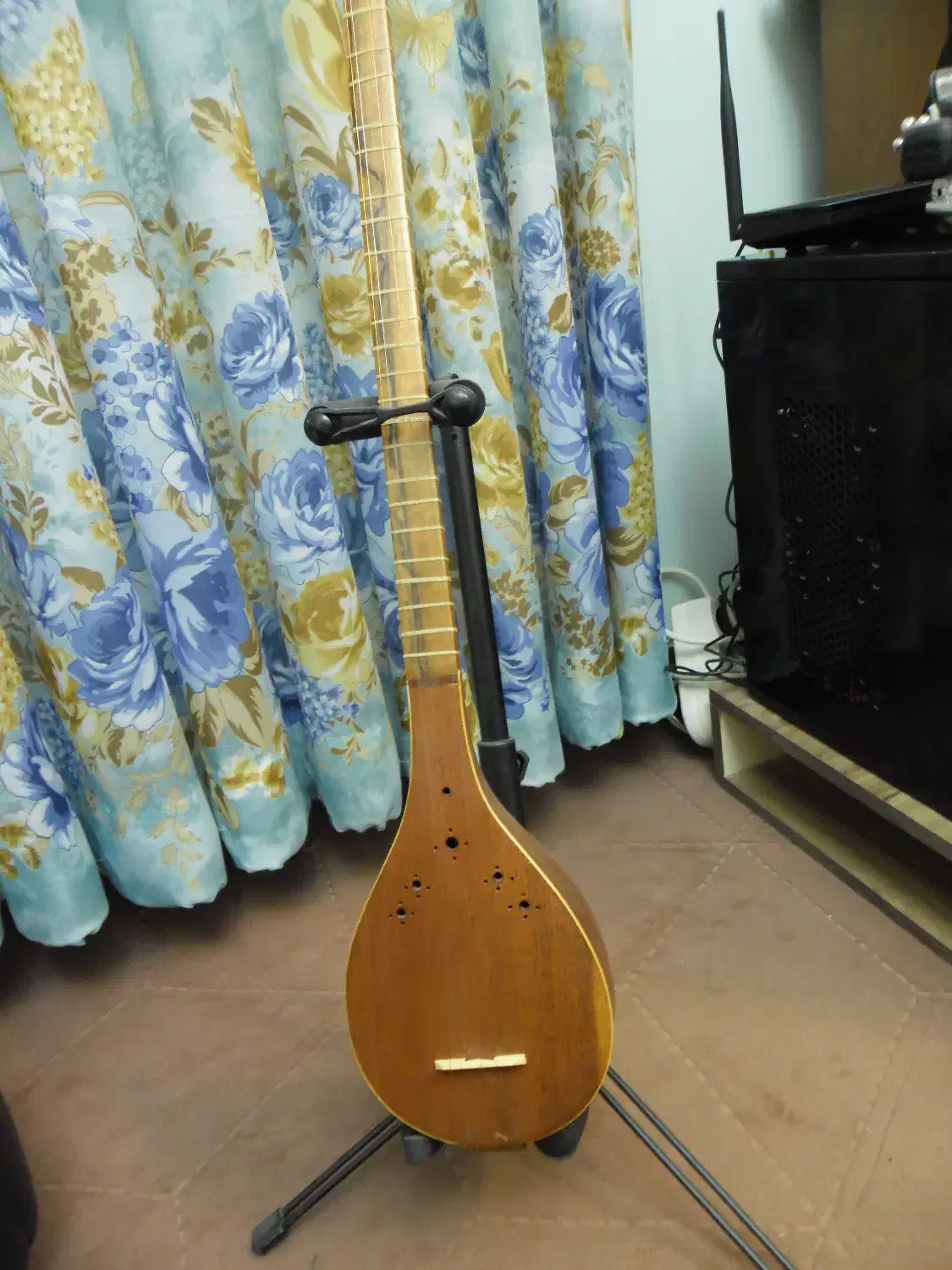 سه تار|سازهای سنتی|قزوین, |دیوار