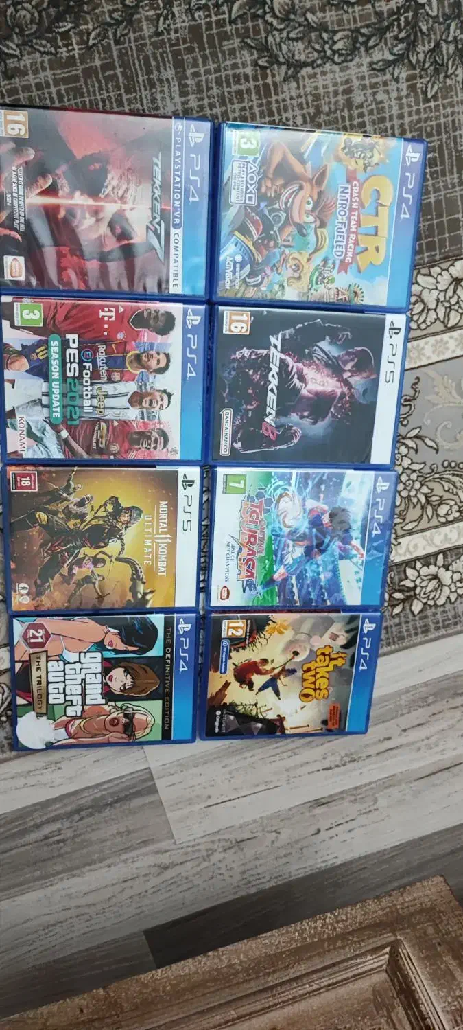 tekken7 Susaba it takes two GTA mortal kombat pes2|کنسول، بازی ویدئویی و آنلاین|اردبیل, |دیوار