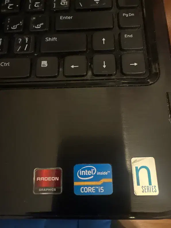 لپ تاپ core i seri n dell کارکرده تمام قطعات نو|رایانه همراه|تهران, المهدی|دیوار