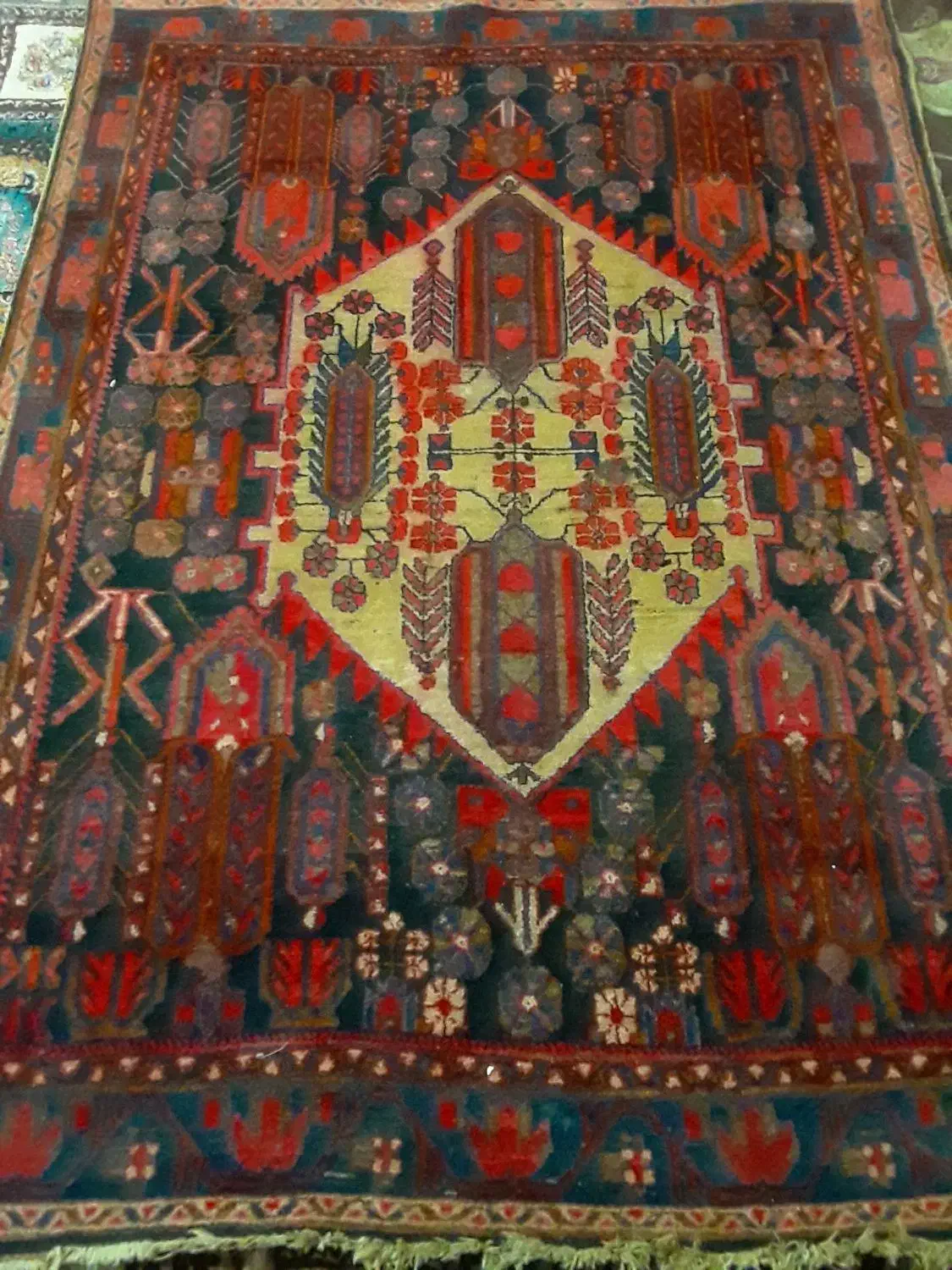 فرش دست باف بلوچی|فرش|کهنوج, |دیوار