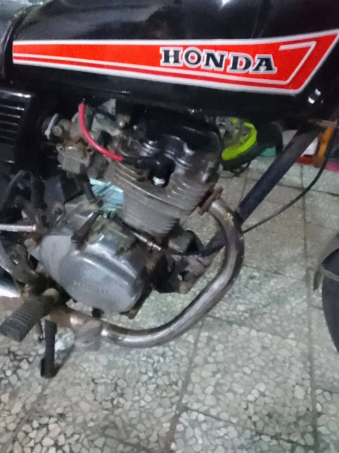 هندا سی جی|موتورسیکلت|لنگرود, |دیوار