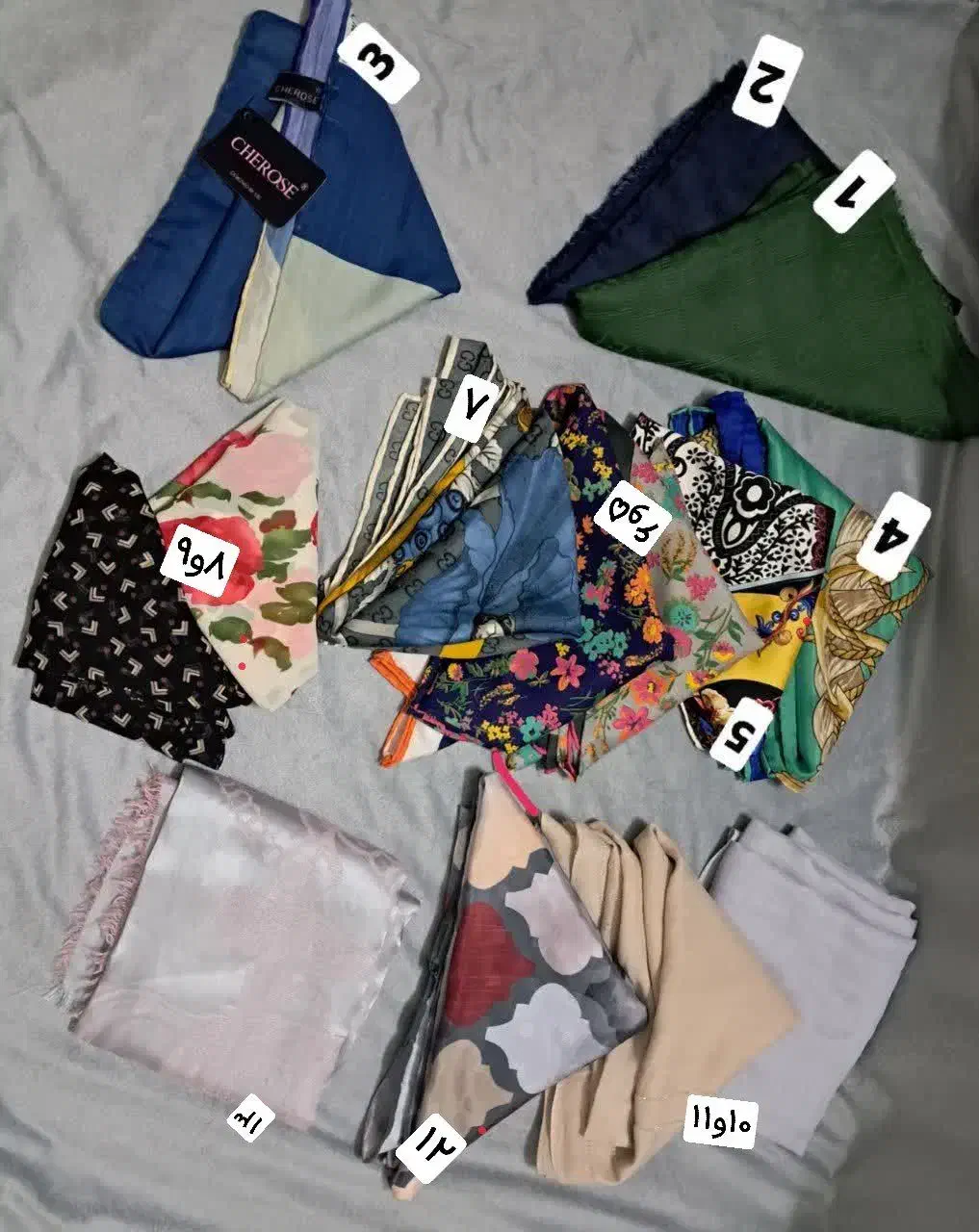 روسری های رنگی|لباس|تهران, مشیریه|دیوار