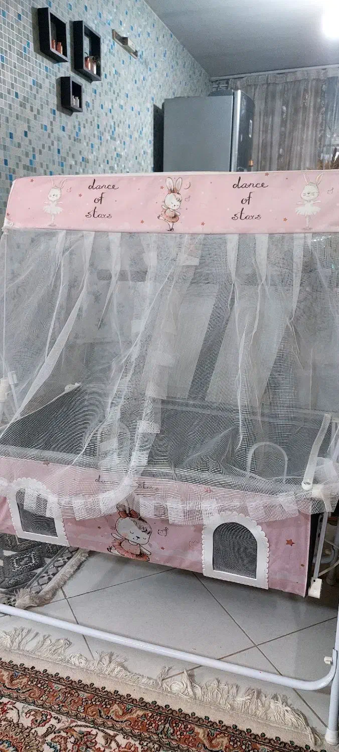 گهواره نو مناسب سیسمونی|اسباب و اثاث بچه|مشهد, مشکینی (شهرک غرب)|دیوار