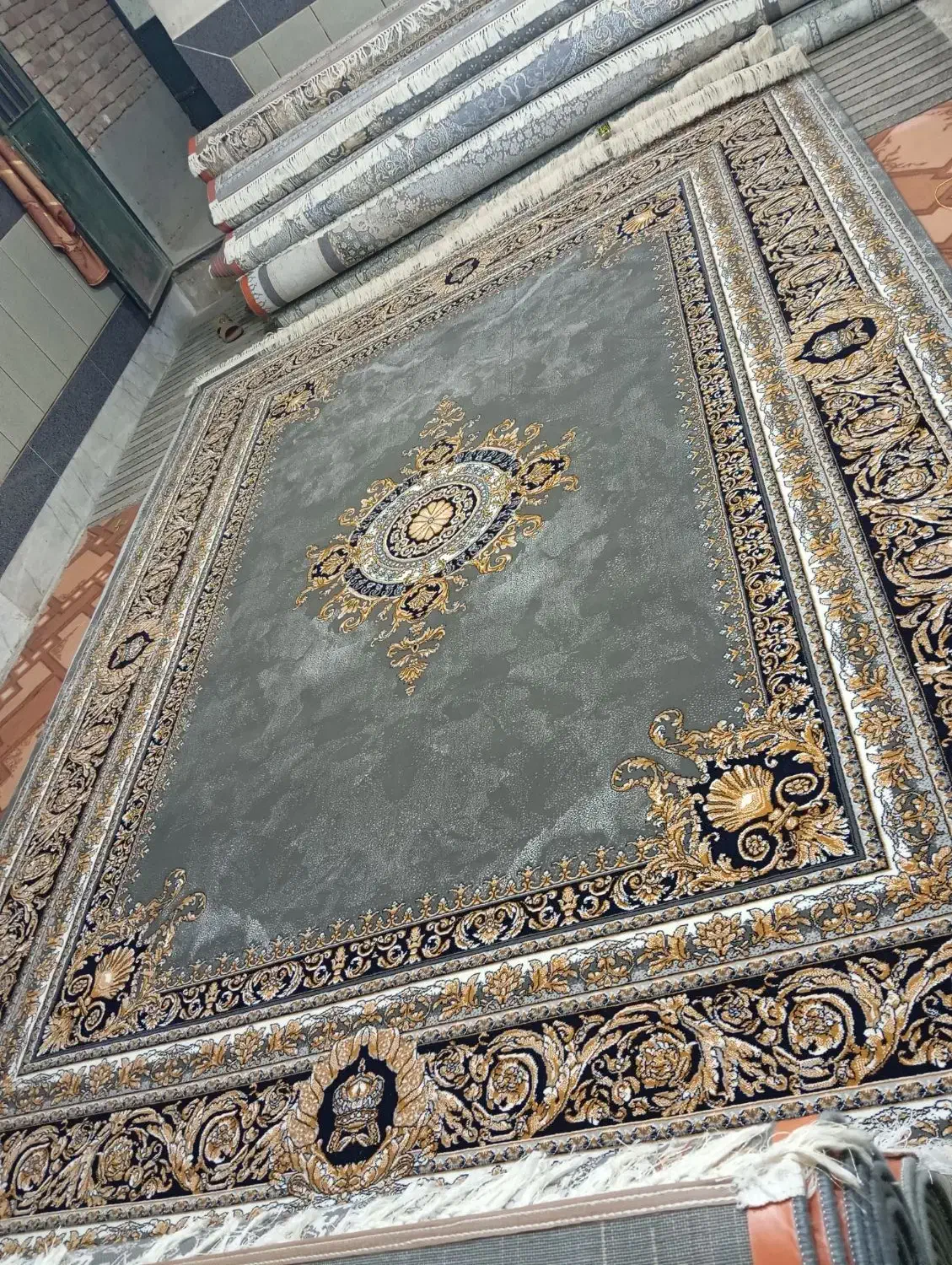 فرش جدید کهکشان ۱۲متری ۲۰ جفت|فرش|زاهدان, |دیوار