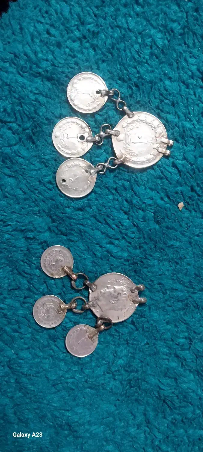 گردنبند سکه|کلکسیون اشیاء عتیقه|تنکابن, |دیوار