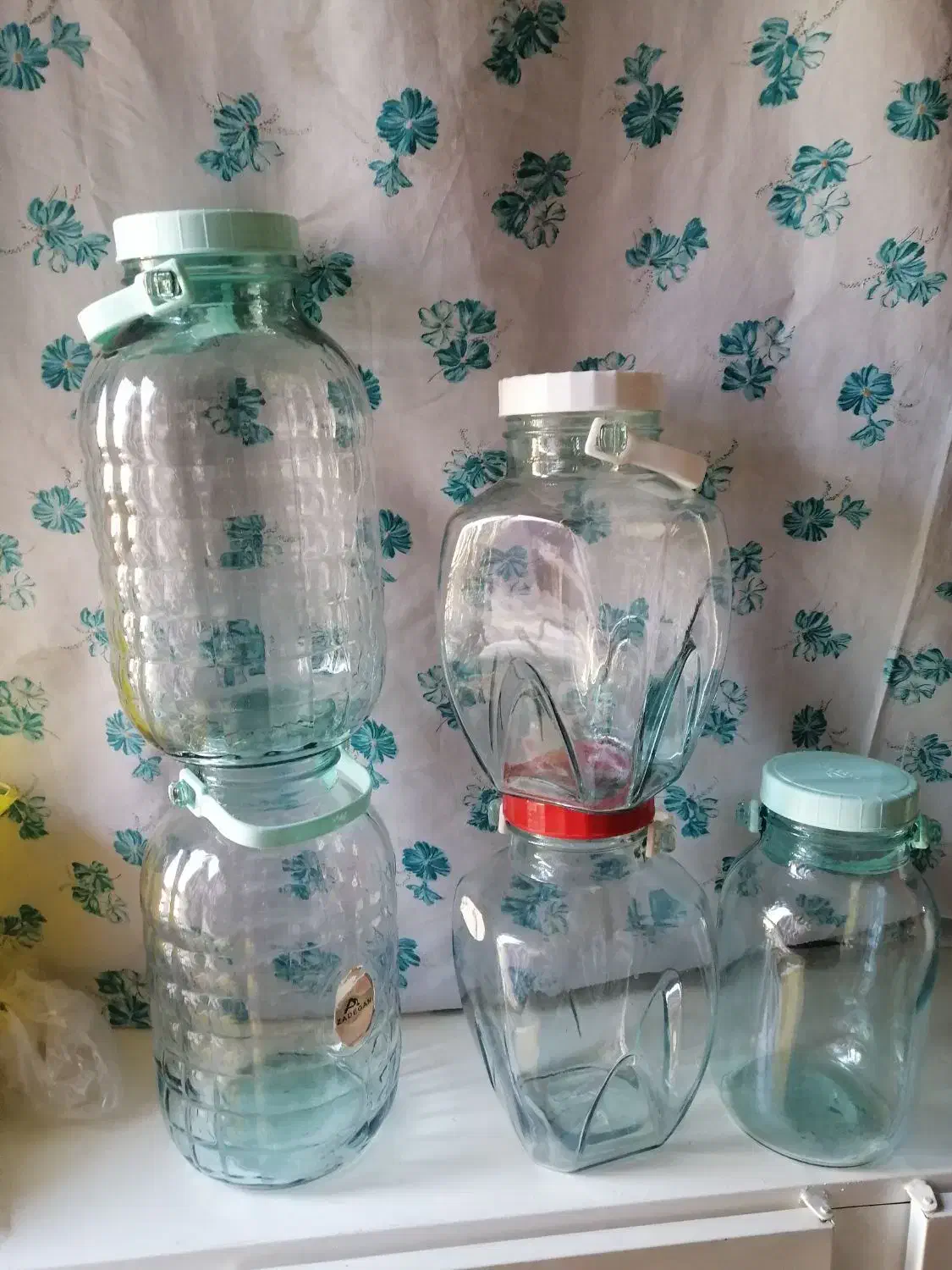 بانکه شیشه ای|ظروف نگهدارنده، پلاستیکی، یکبارمصرف|مرند, |دیوار