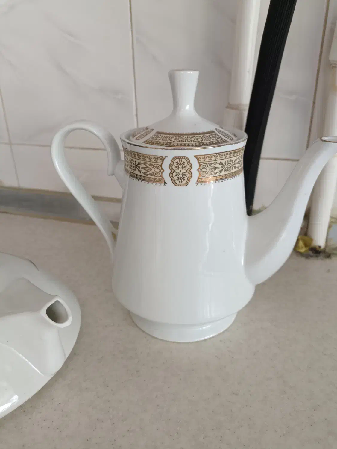 دوعدد قوری چینی|قوری، کتری، قهوه‌ساز دستی|اردبیل, |دیوار