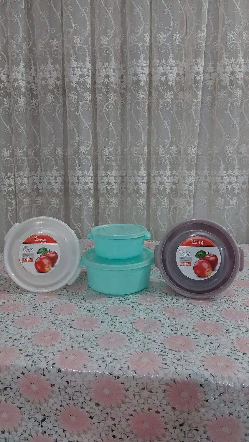 ظرب های درب دار lena|ظروف نگهدارنده، پلاستیکی، یکبارمصرف|ساری, |دیوار