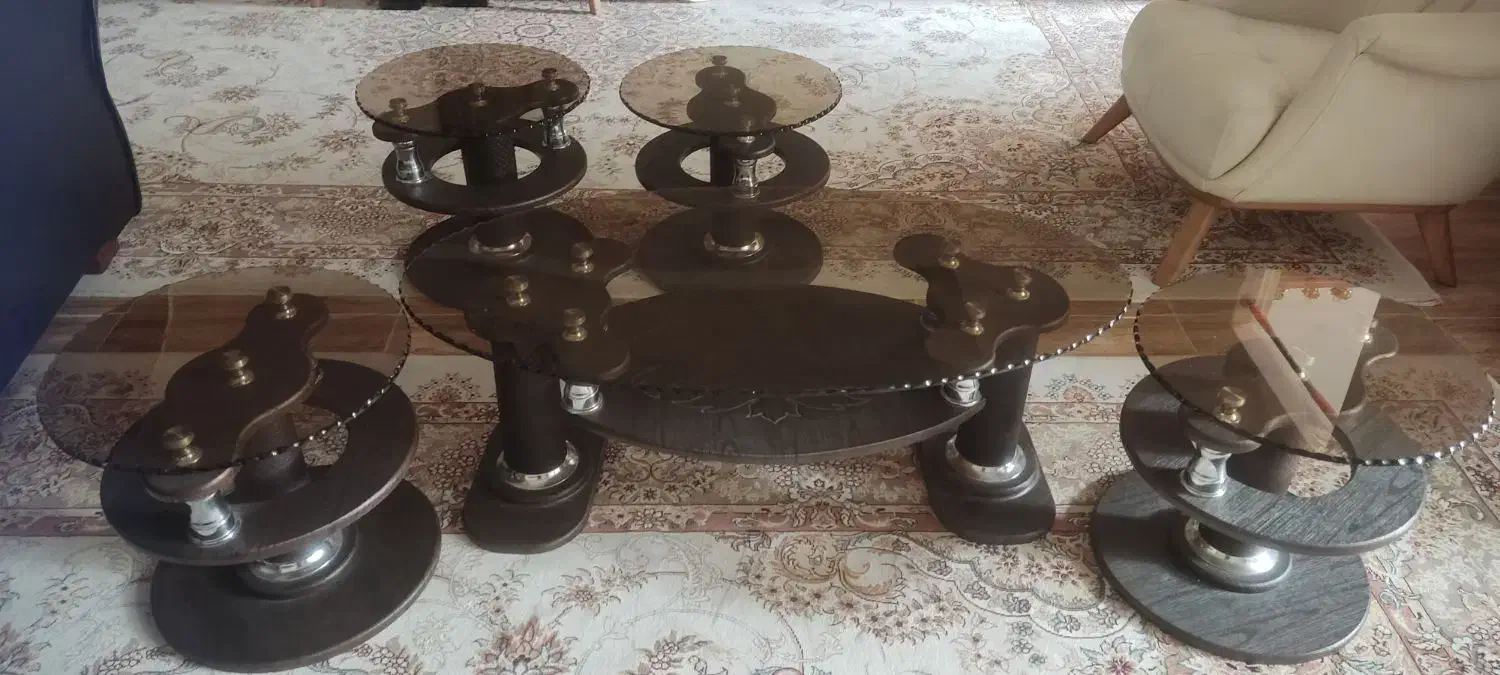 میز عسلی و جلو مبلی|مبلمان خانگی و میز عسلی|الوند, |دیوار