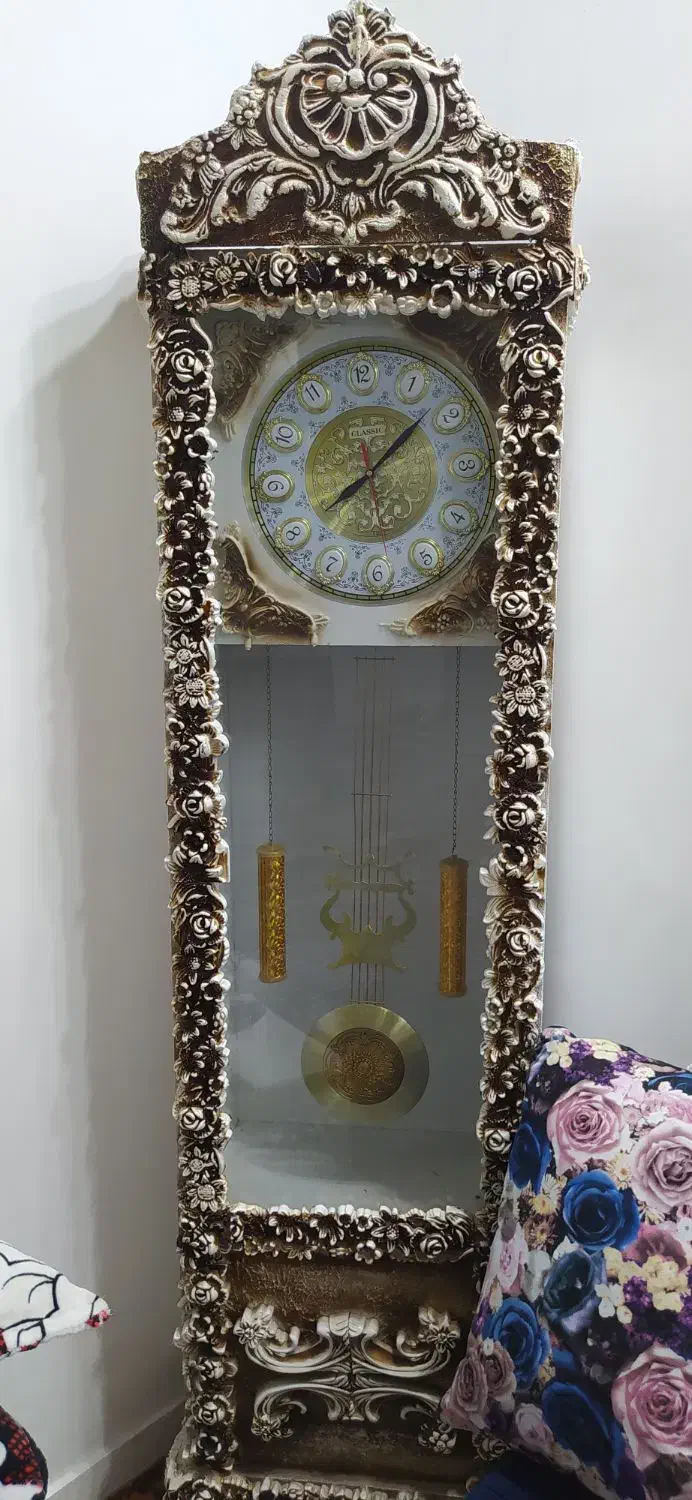 ساعت بوفه ای سلطنتی|بوفه، ویترین، کنسول|شوشتر, |دیوار