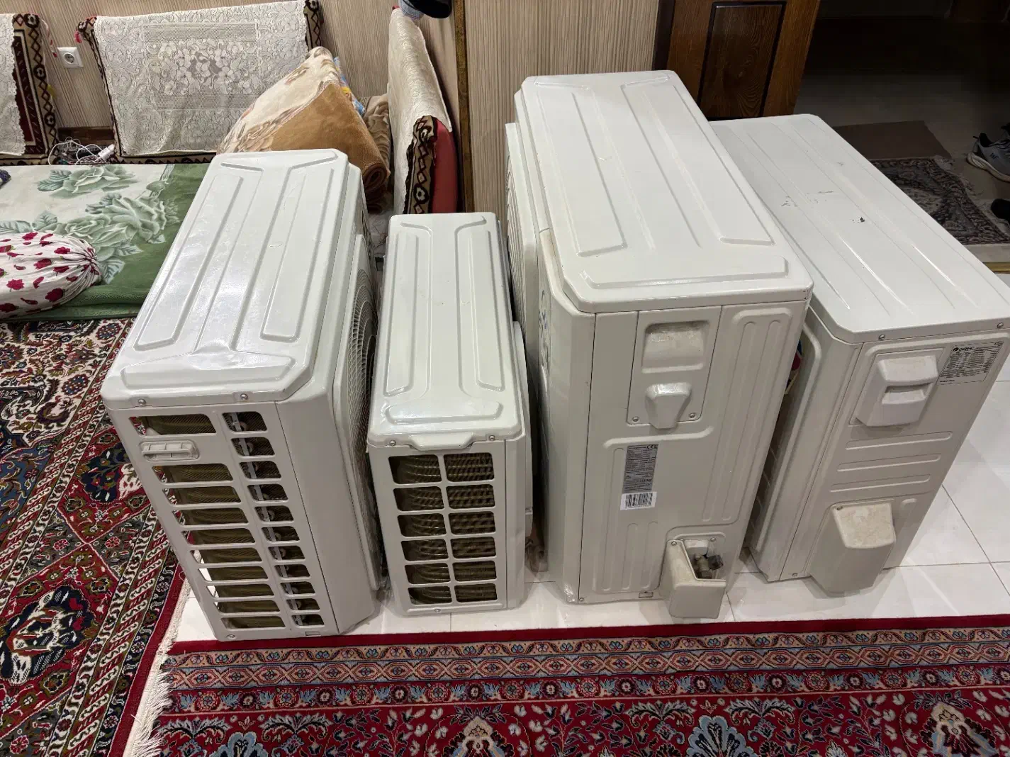 اسپلیت ۳۶هزارایولی بدون اینورتر و ۳۰هزارگری اینوتر|کولر گازی و فنکوئل|اصفهان, فروردین|دیوار