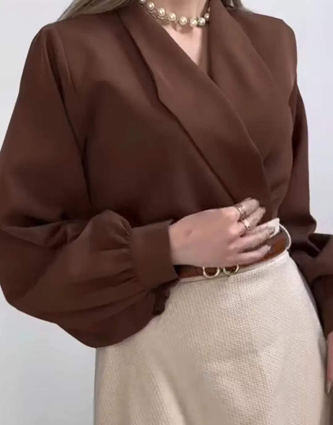 شومیز مجلسی|لباس|پرند, فاز ۶|دیوار