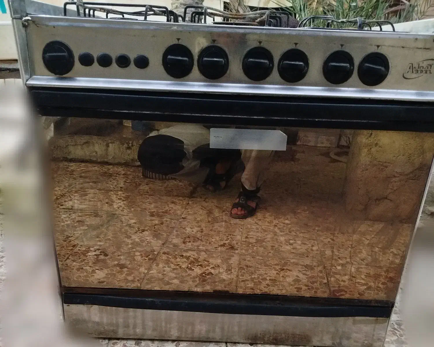 فرگاز تمام استیل جوجه گردان سالم|اجاق گاز و لوازم برقی پختوپز|شادگان, |دیوار