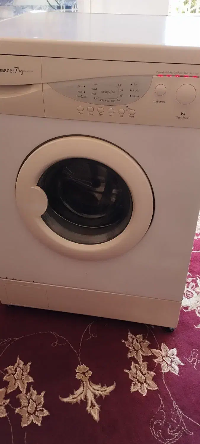 لباسشویی|ماشین لباسشویی و خشک‌کن لباس|فیروزآباد (لرستان), |دیوار