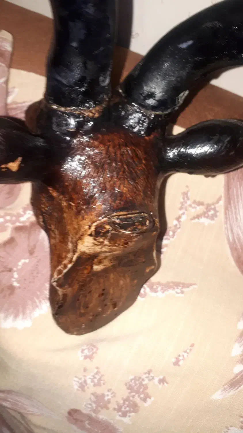 مجسمه سر گوزن تزیینی|مجسمه، تندیس، ماکت|اصفهان, شیخ طوسی|دیوار