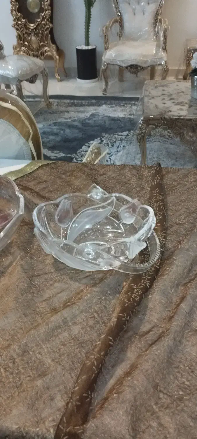 ظروف کریستال ۴تیکه والتر آلمان سالم سالم|ظروف سرو و پذیرایی|فردیس, منظریه|دیوار