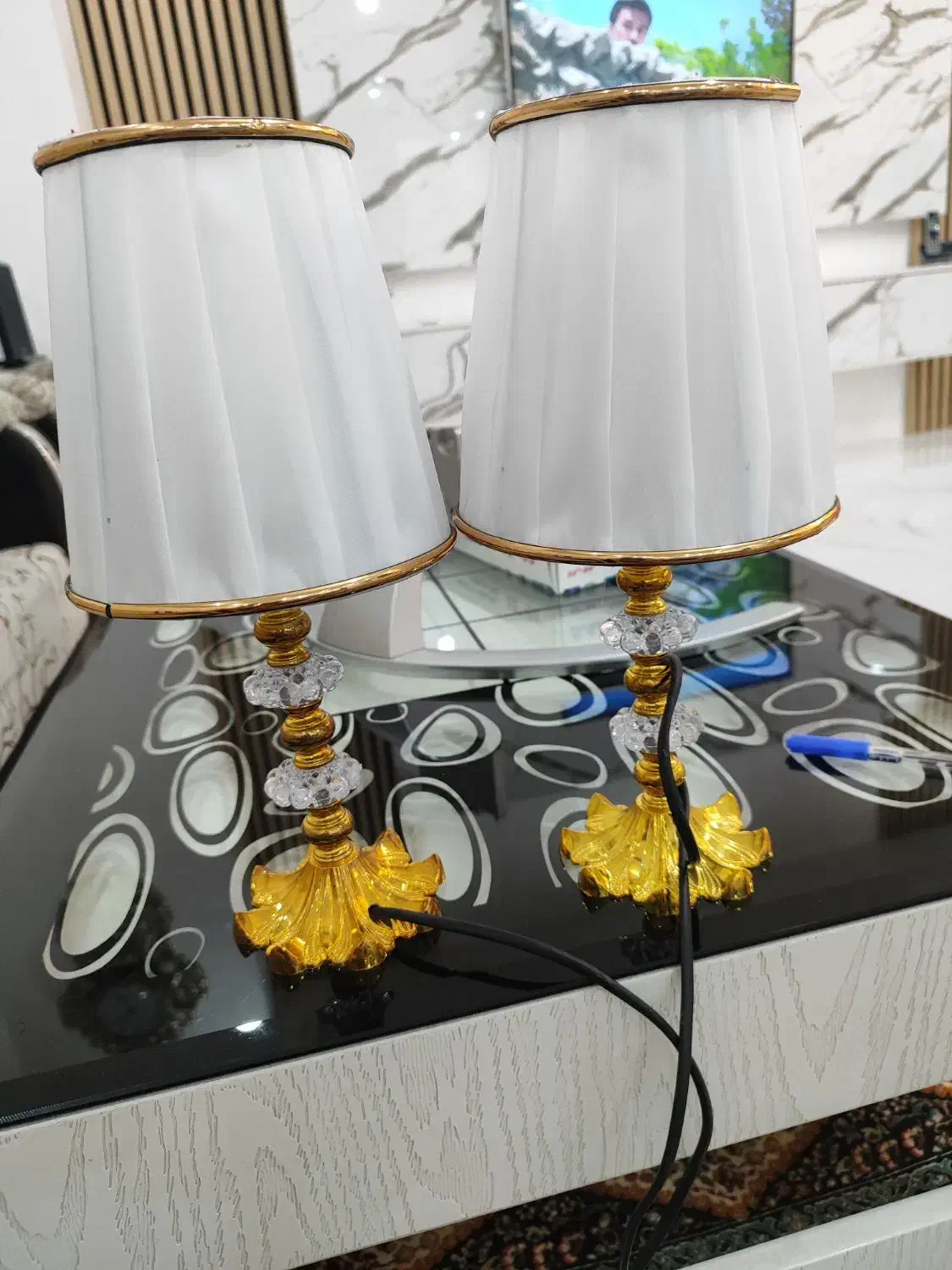 آباژور نو ( استفاده نشده )|چراغ خواب و آباژور|تهران, شهرک ولیعصر جنوبی|دیوار