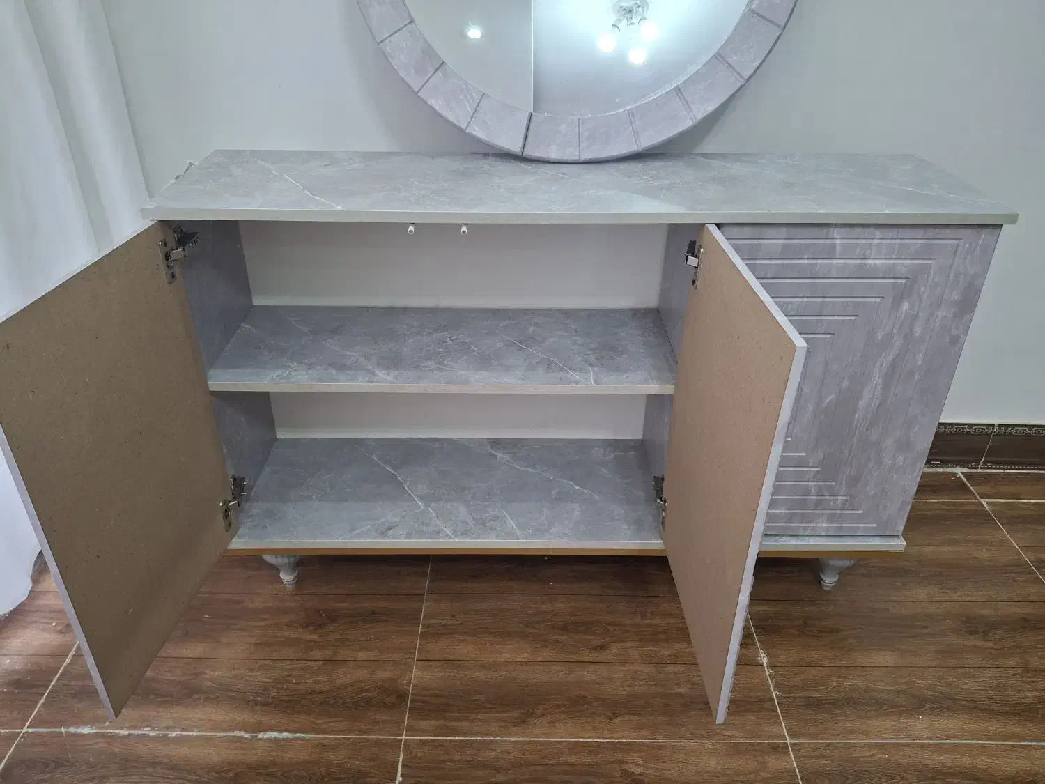 آینه و کنسول ، میز تلویزیون ( TV )|بوفه، ویترین، کنسول|مبارکه, |دیوار