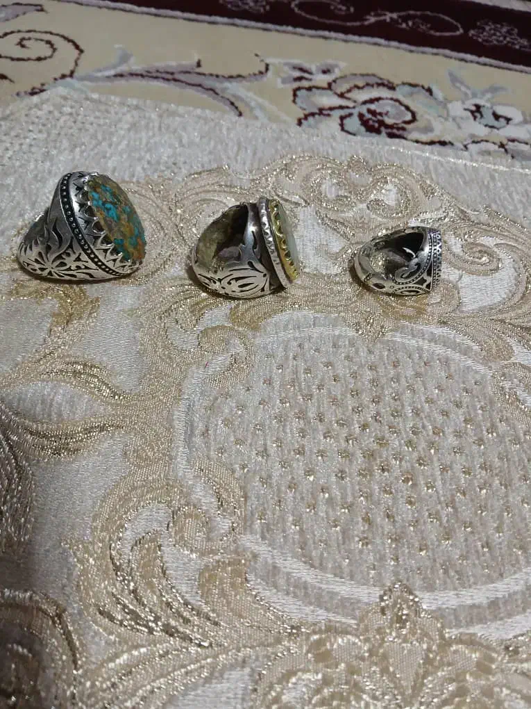 انگشتر نقره نیشابور فوری|جواهرات|آبیک, |دیوار