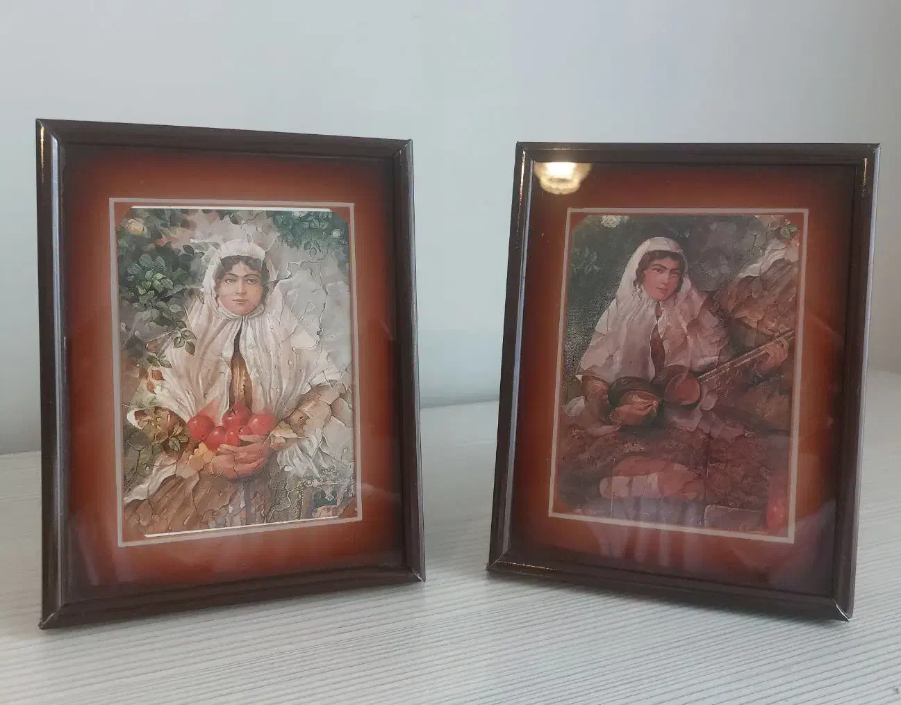 دو عدد تابلو طرح قدیمی|تابلو، نقاشی، عکس|کرج, شاهینویلا|دیوار