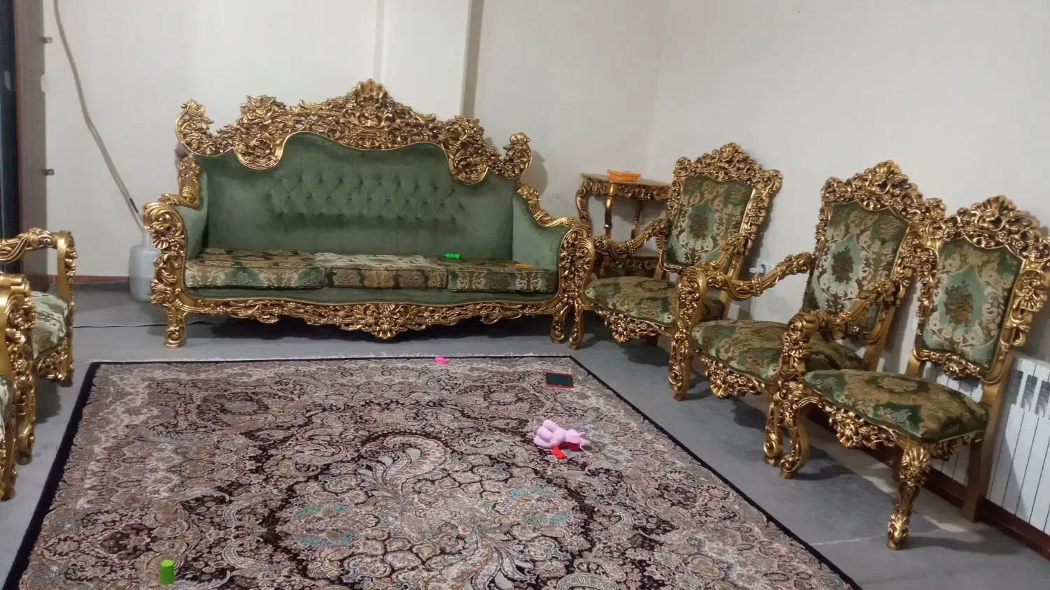 مبل سلطنتی|مبلمان خانگی و میز عسلی|پاکدشت, پاکدشت (مامازند)|دیوار