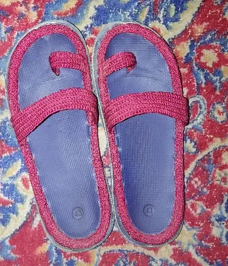 دمپایی زندان بافت عربی|کیف، کفش، کمربند|لنگرود, |دیوار