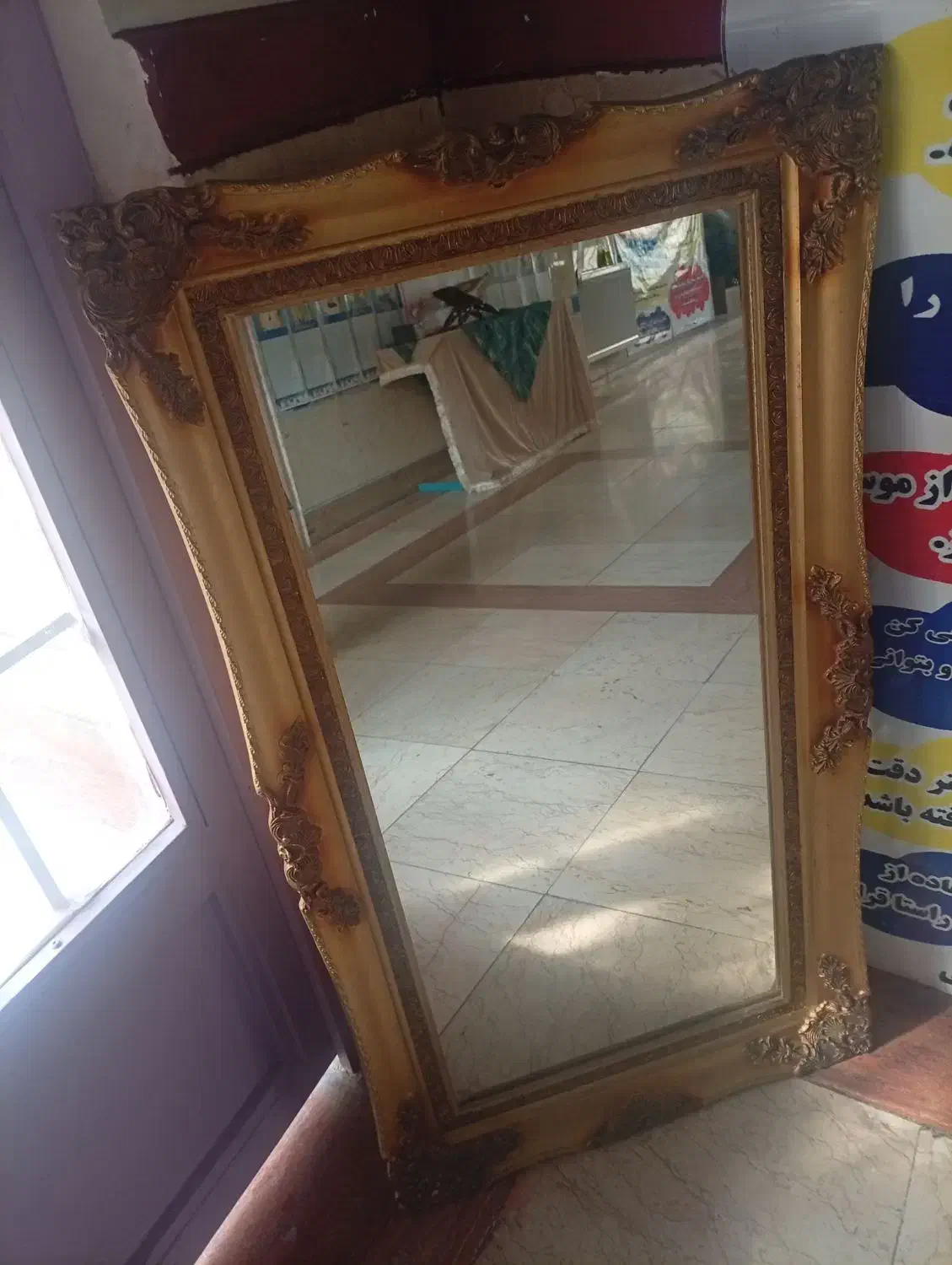 آیینه قدی سلطنتی|بوفه، ویترین، کنسول|تهران, سازمان برنامه شمالی|دیوار