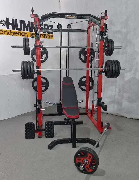 دستگاه بدنسازی کراس اسمیت Hummerz|تجهیزات ورزشی|رشت, منظریه|دیوار