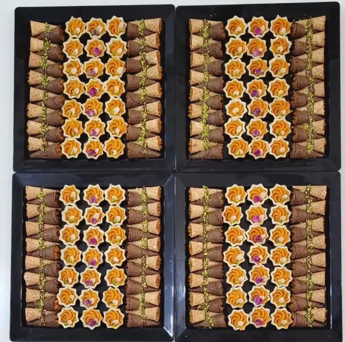 حلوا و خرمای مجلسی با زعفران اصل تازه‌پز و خوش‌عطر|خدمات پذیرایی، مراسم|باقرشهر, |دیوار