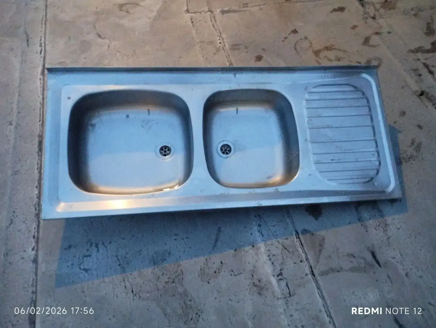 سینک ظرفشویی|آب‌چکان و نظم‌دهنده ظروف|قم, شاد قلی|دیوار