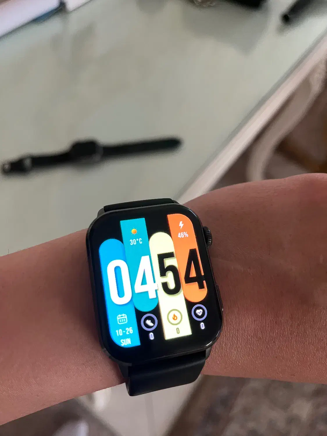 ساعت هوشمند قابل اتصال به گوشی آیفون و اندروید|ساعت|ری, دیلمان|دیوار