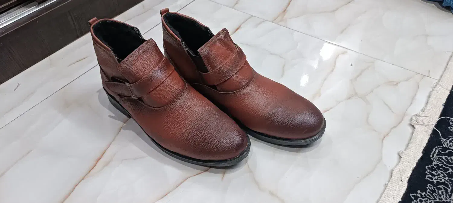 نیم بوت مردانه چرم|کیف، کفش، کمربند|ری, دولت‌آباد|دیوار