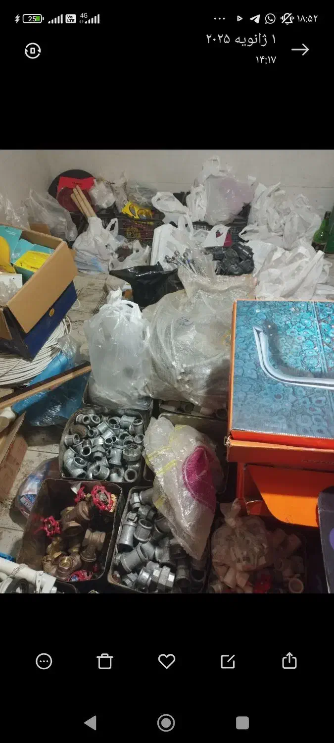 فروش مقداری شیرآلات و لوازم تاسیسات|مصالح و تجهیزات ساختمان|شیراز, کاراندیش|دیوار