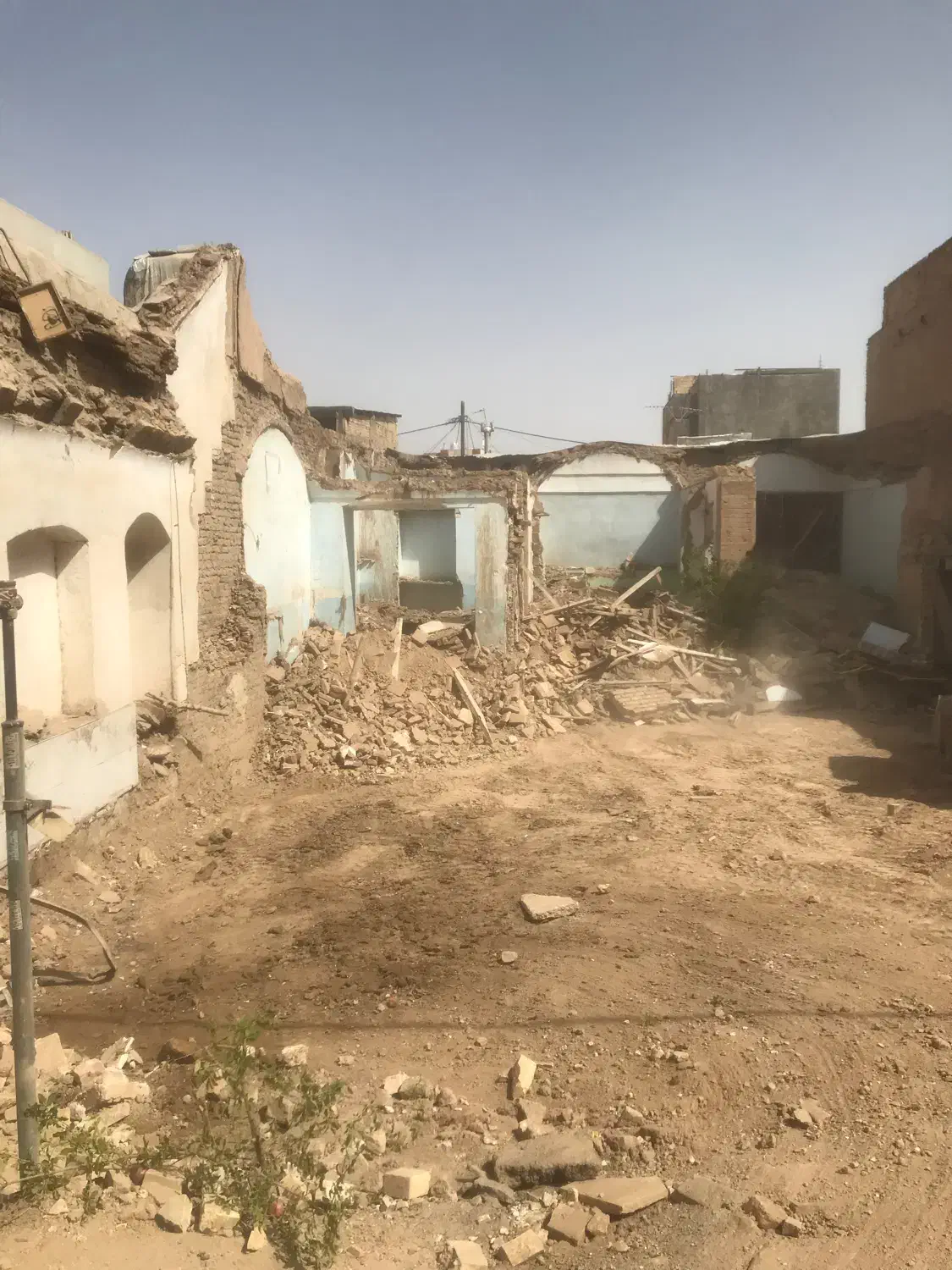 زمین در بافت فرسوده ۱۸۰متر|فروش زمین و ملک کلنگی|قم, کیوانفر|دیوار