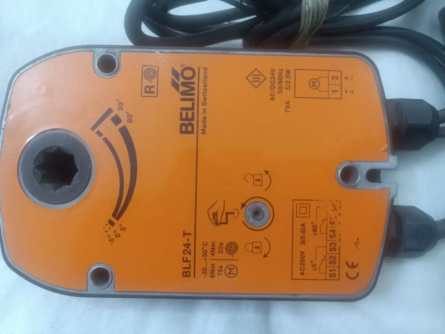 دمپر Belimo مدل BLF 24-T  ( اکچویتور)|ماشین‌آلات صنعتی|سرخه, |دیوار