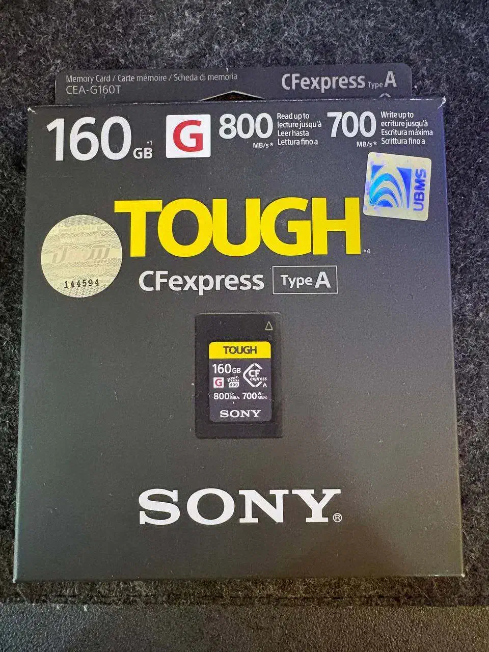 کارت حافظه CF اکسپرس سونی 160 GB|دوربین عکاسی و فیلم‌برداری|تهران, ازگل|دیوار