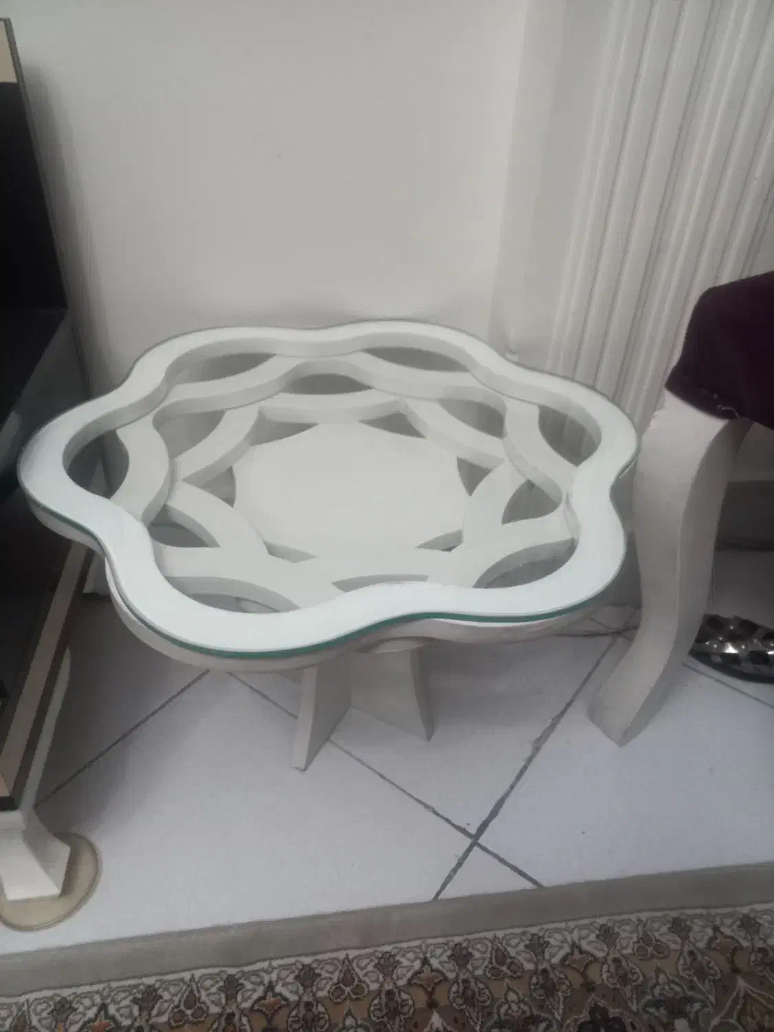 میز وسط دو عسلی ومیزناهارخوری|مبلمان خانگی و میز عسلی|تهران, تهرانسر مرکزی|دیوار