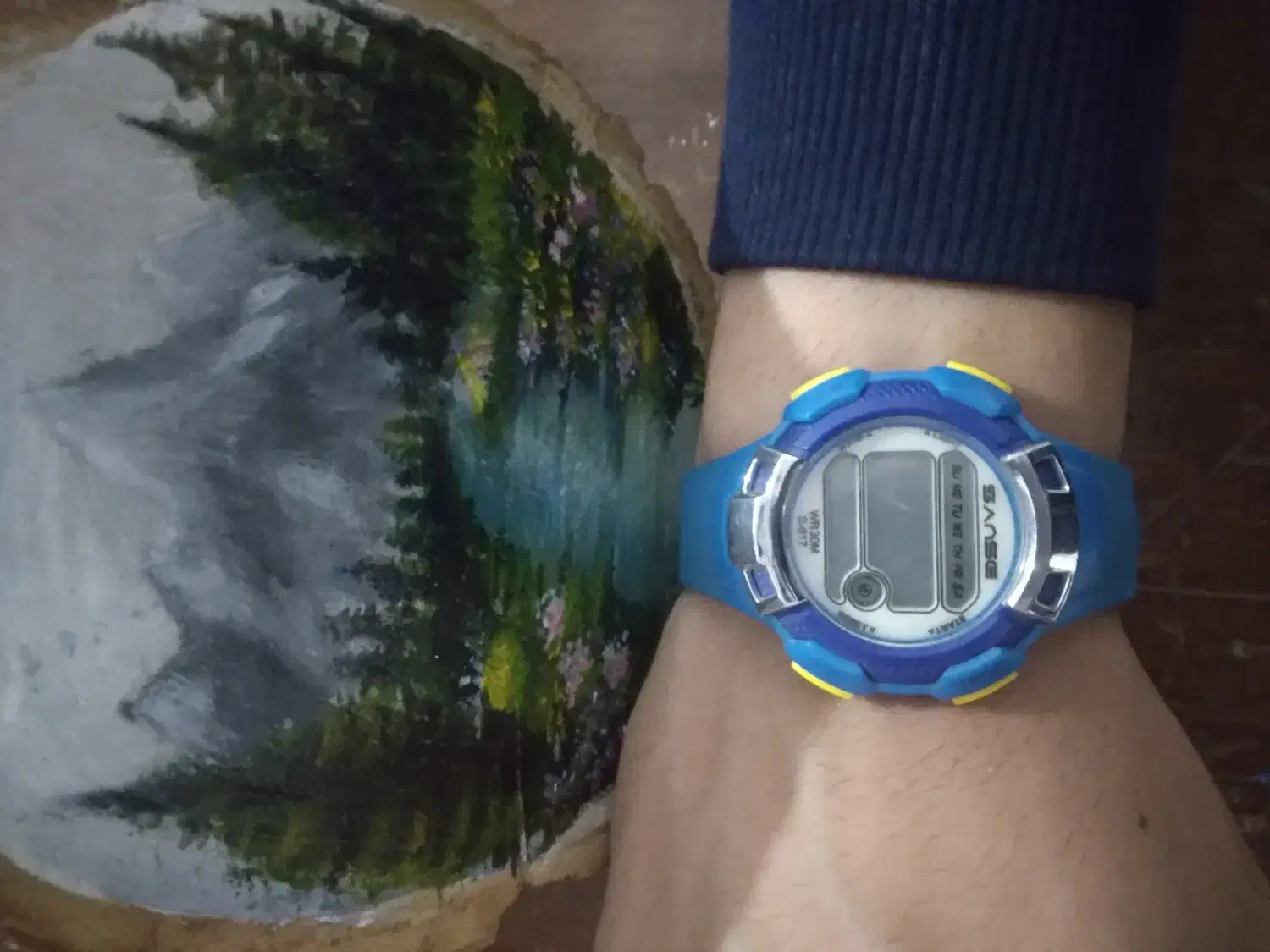 ساعت دیجیتال|ساعت|ساوه, |دیوار