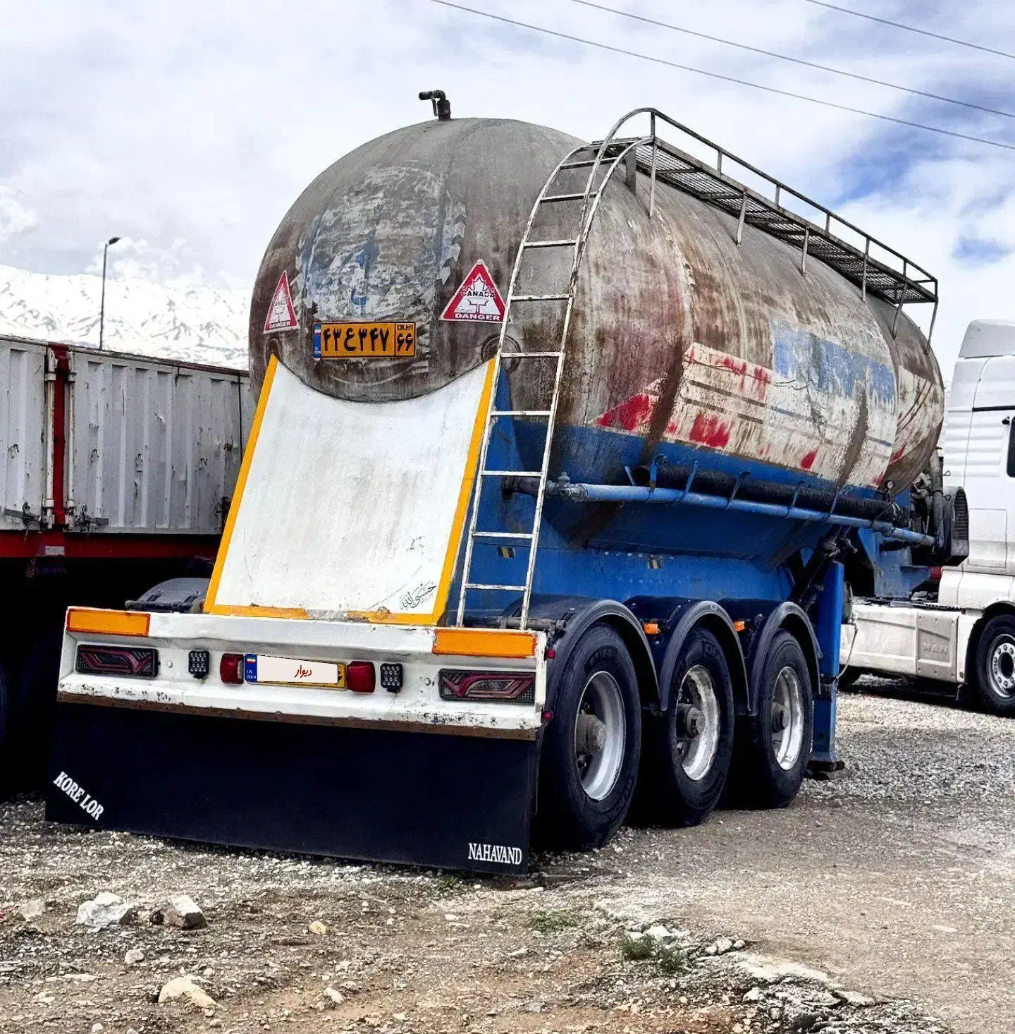 بونکر ۳محور سیمان|خودرو سنگین|سبزوار, قصبه غربی|دیوار