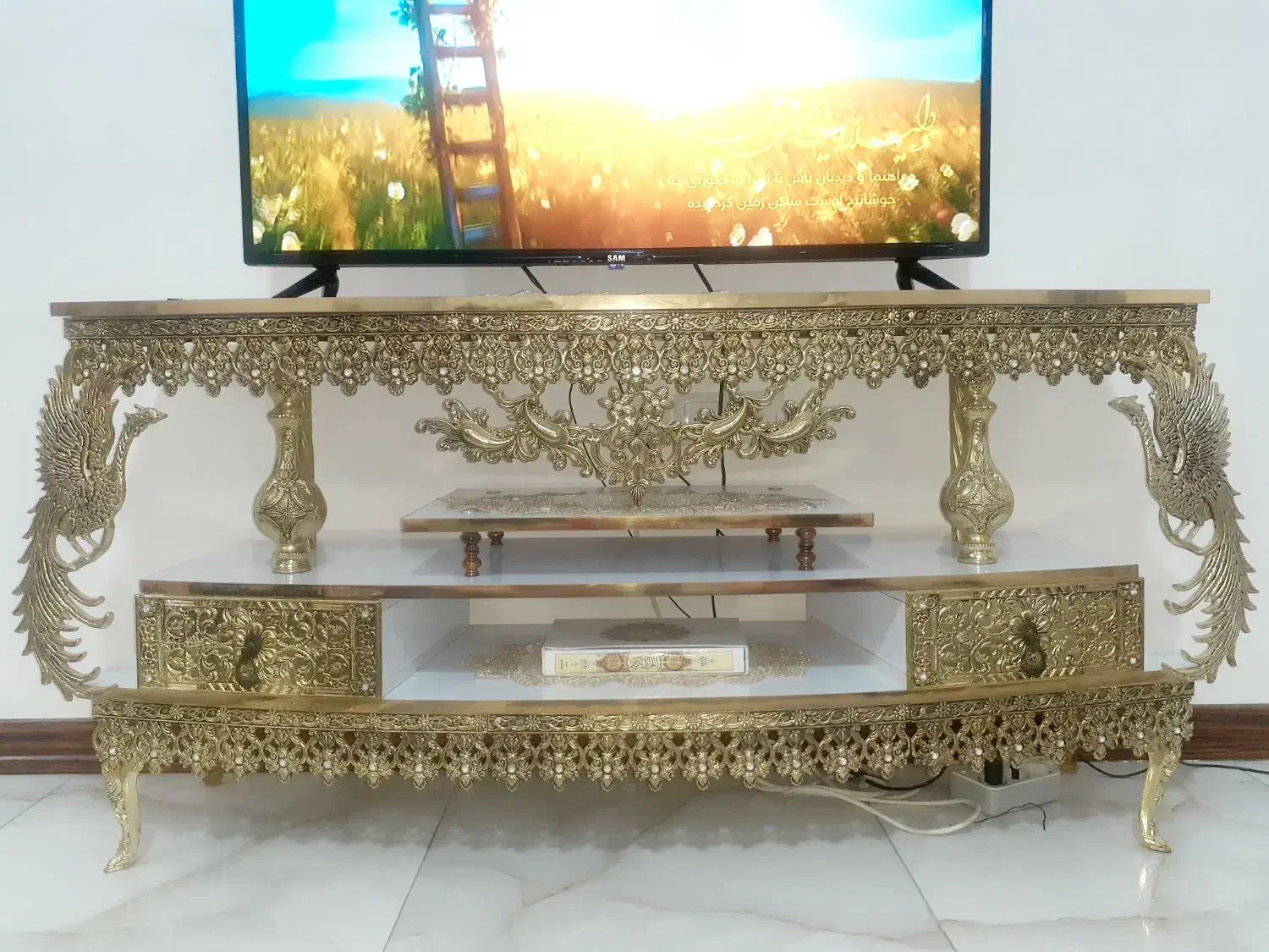میز تی وی طرح برنج|میز تلویزیون|قرچک, زیبا شهر|دیوار