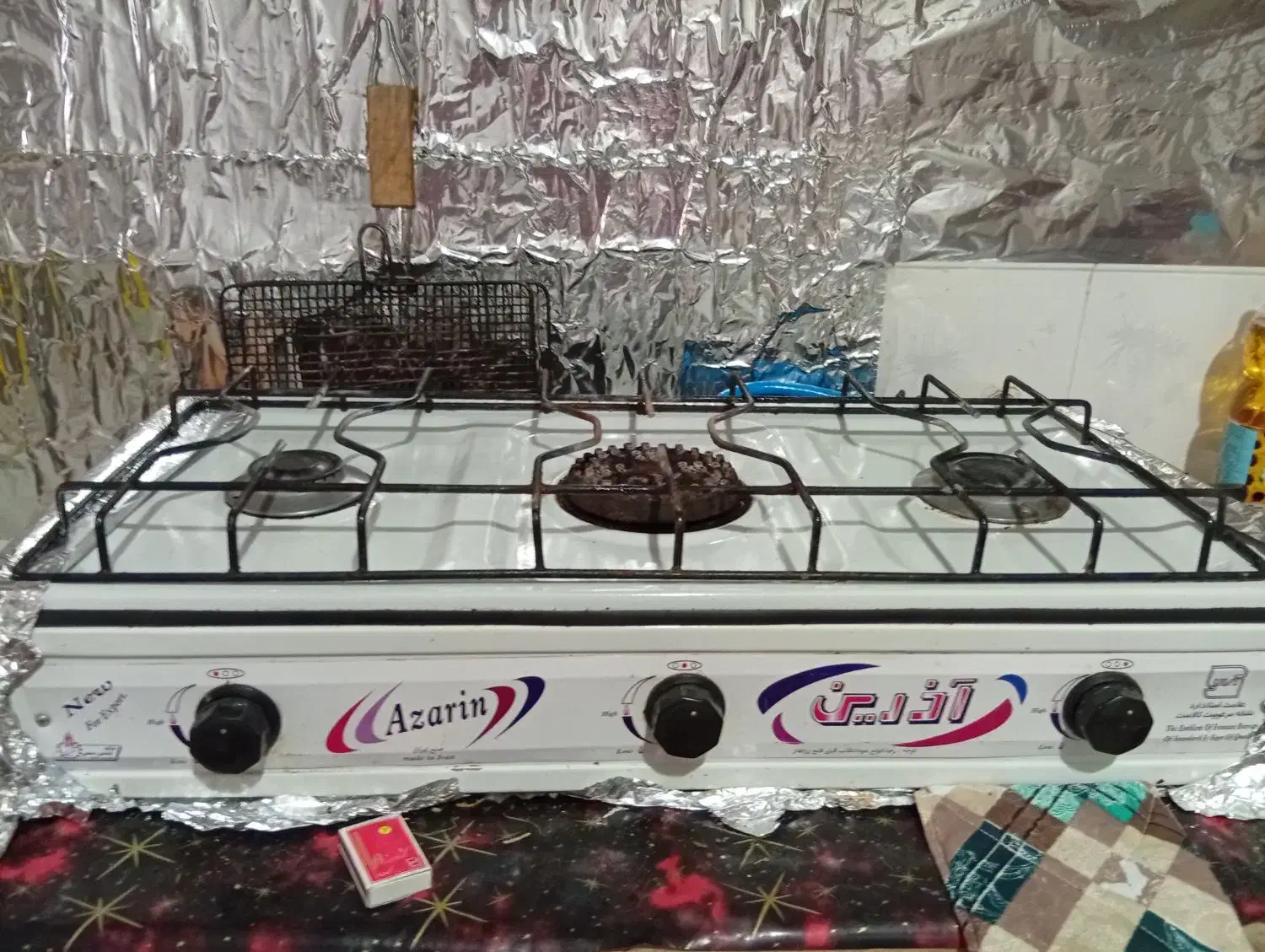 گاز رومیزی سه شعله|اجاق گاز و لوازم برقی پختوپز|شیراز, شهرک مهرگان|دیوار