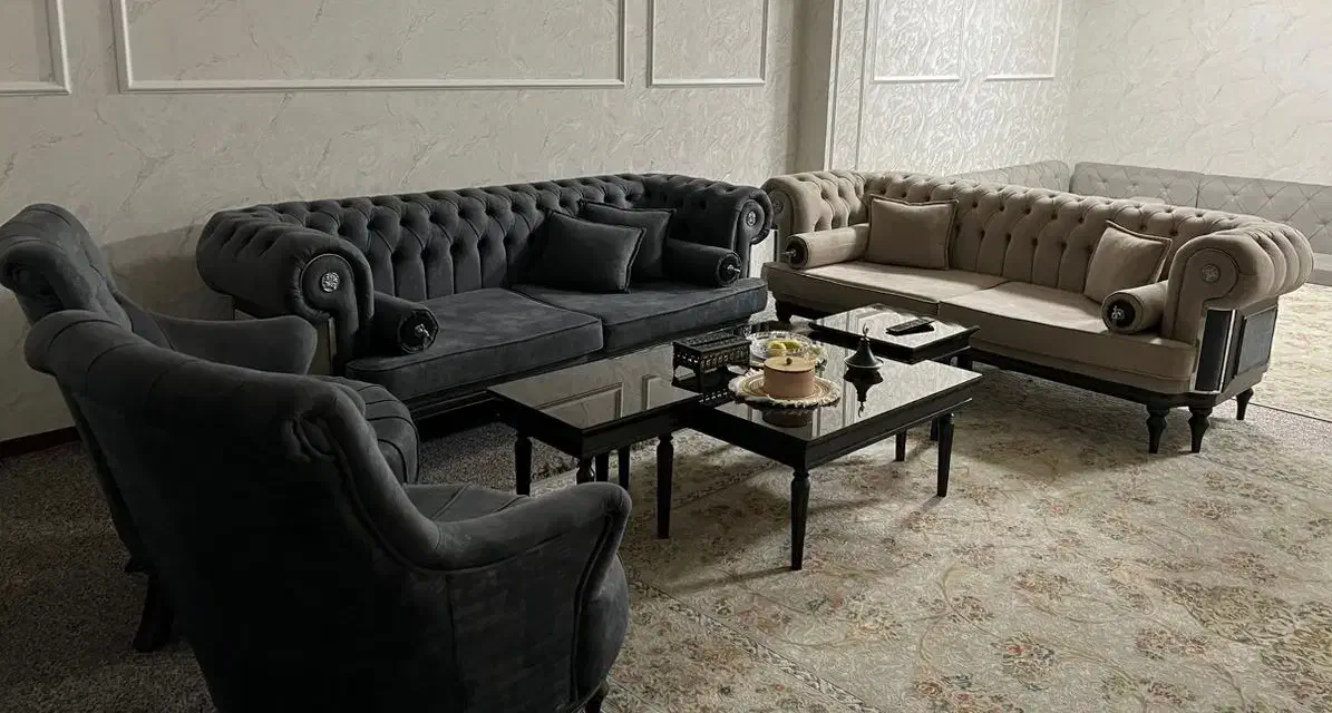 مبل 8نفره|مبلمان خانگی و میز عسلی|اهواز, کمپلو شمالی|دیوار