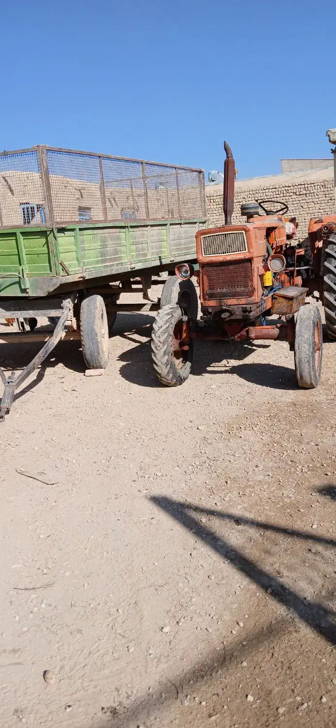 تراکتور مدل ۶۲و تریلی و گاو آهن|خودرو سنگین|سردرود, |دیوار