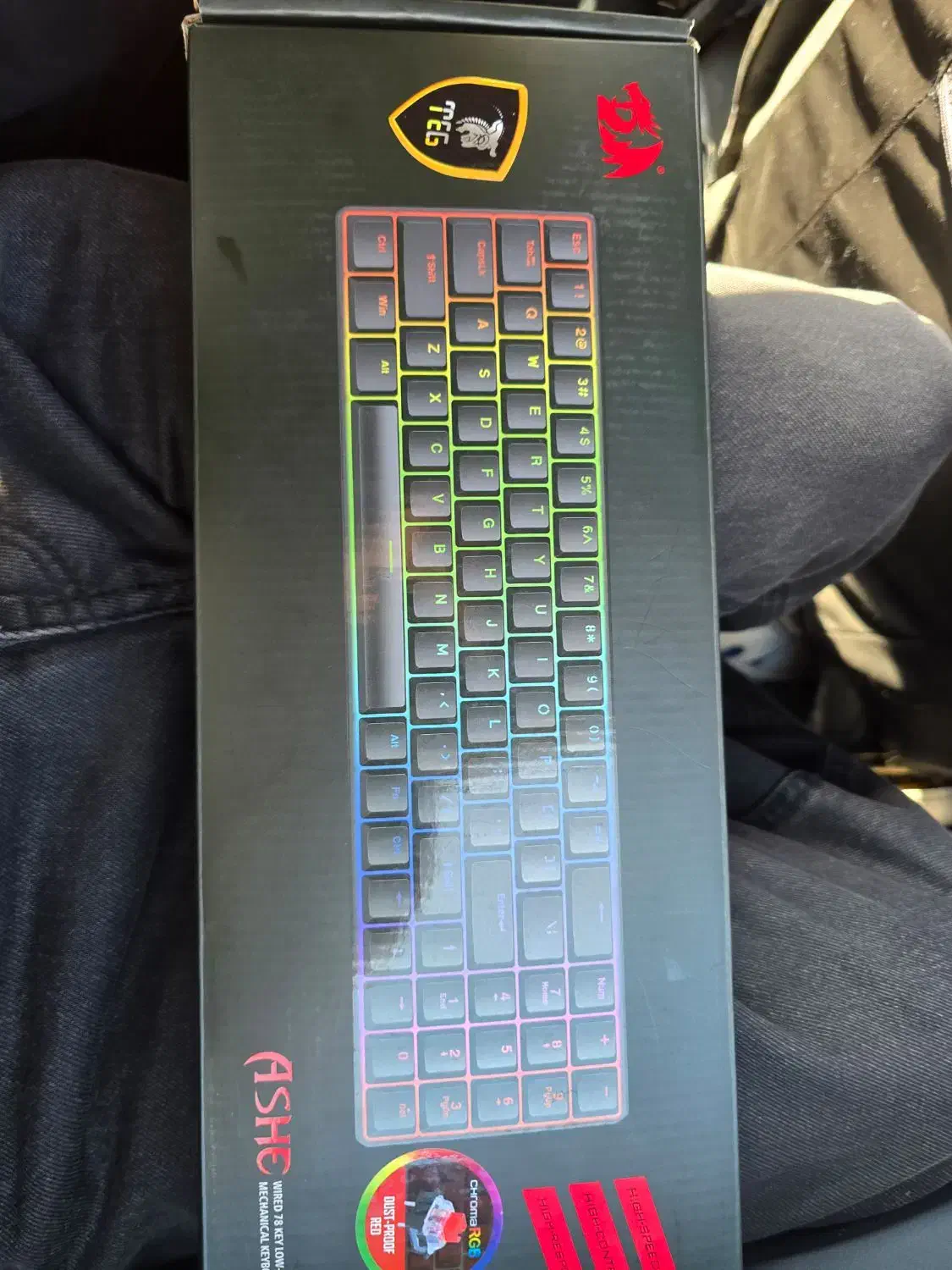 کیبورد گیمینگ ردراگون مدل Ashe K626P-KB|قطعات و لوازم جانبی رایانه|فردیس, سرحدی|دیوار