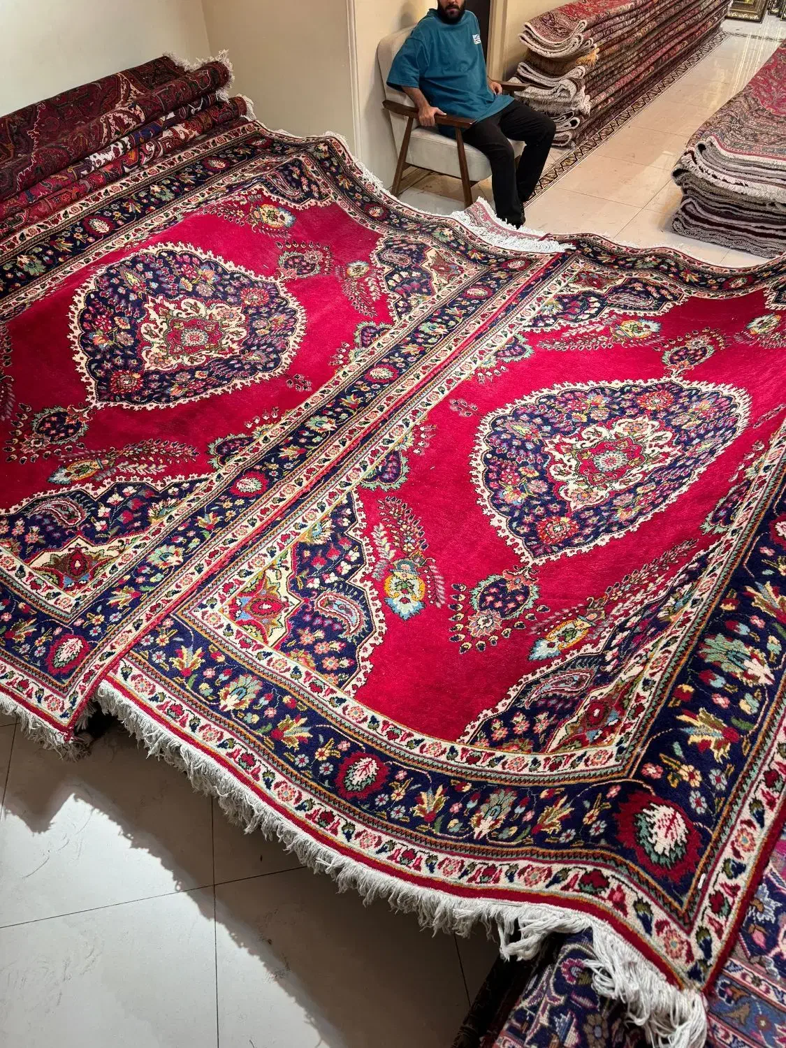 جفت ۶متری کف ساده تبریز|فرش|تهران, جهاد|دیوار