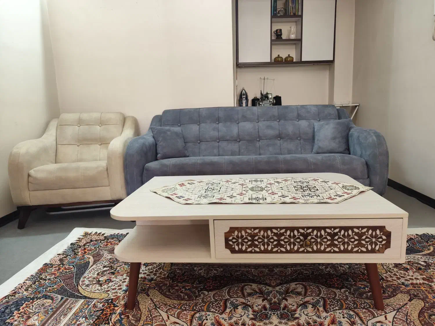 مبل راحتی ۷ نفره، ست جلو مبلی و عسلی، میز تلویزیون|مبلمان خانگی و میز عسلی|تهران, ارجمندی راد|دیوار