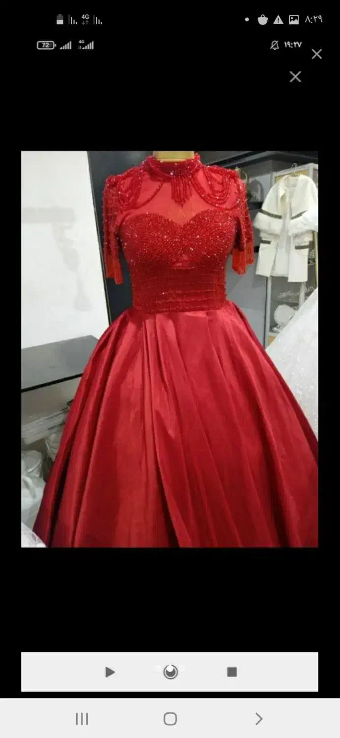 لباس مجلسی شیک قرمز|لباس|مشهد, موعود|دیوار
