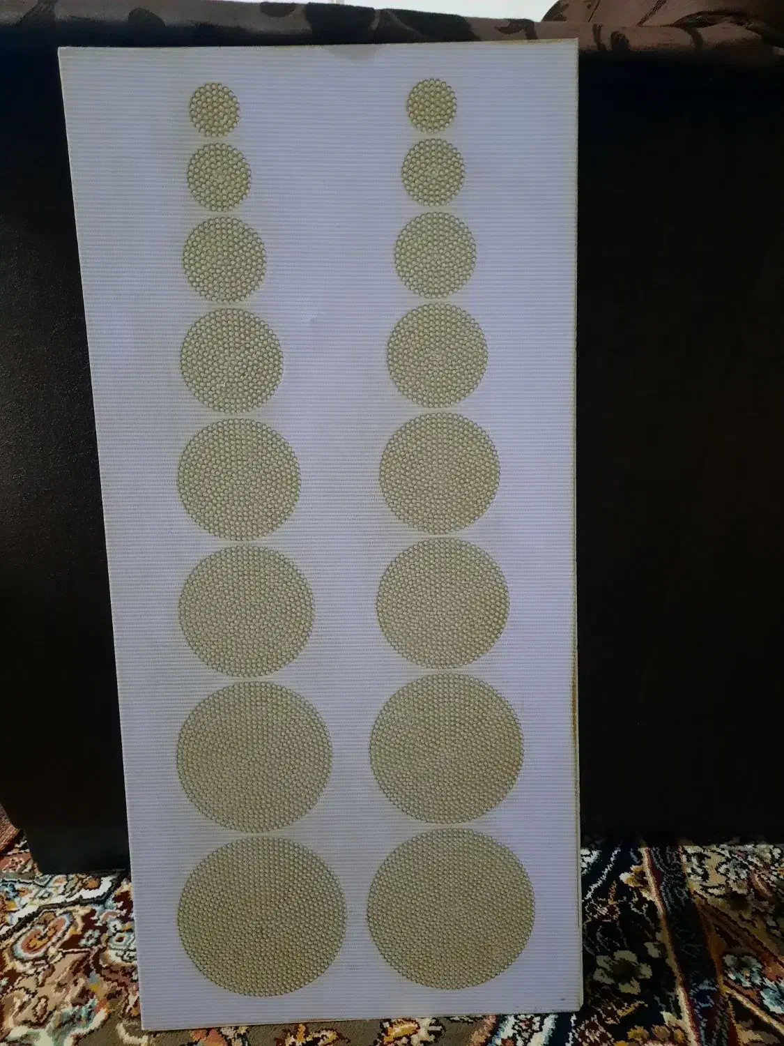 شابلون نگین زنی|لوازم خیاطی و بافتنی|مریوان, |دیوار