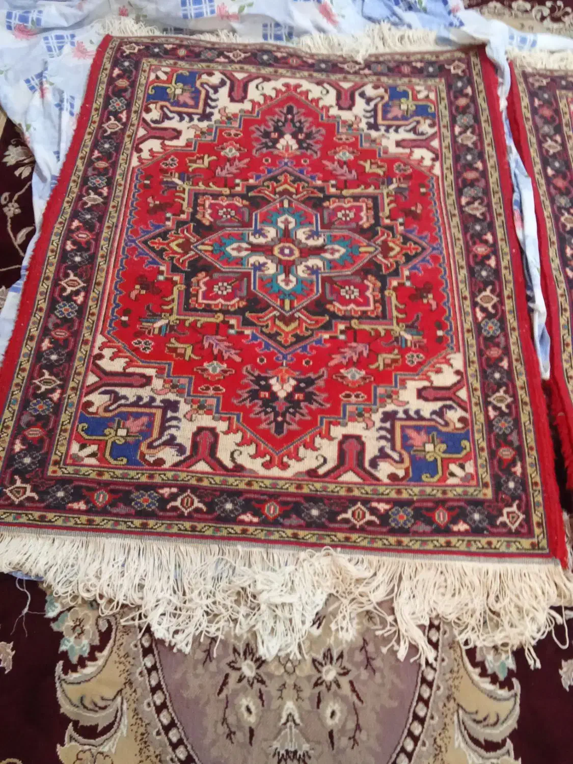 یک جفت زرنیم|فرش|تبریز, |دیوار